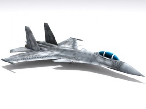 su35 super flanker Modelo 3D