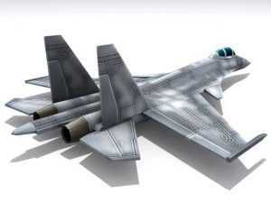 su35 super flanker 3D Model