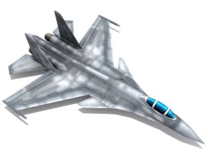 su35 super flanker 3D Model