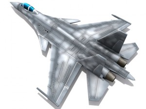 su35 super flanker Modello 3D