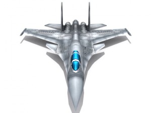 su35 super flanker Modello 3D