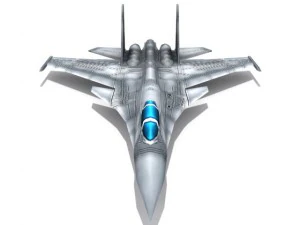 su35 super flanker 3D Model
