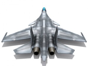 su35 super flanker Modello 3D