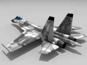 su30 flanker 3D Model