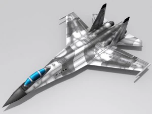 su30 flanker 3D Model