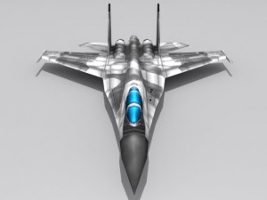 su30 flanker Model 3D