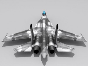 su30 flanker Model 3D