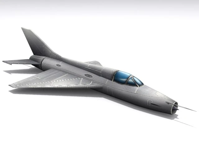 mig21 fishbed 3D Model .c4d .max .obj .3ds .fbx .stl .blend
