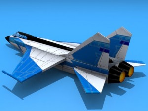 mig31 foxhound 3D 模型