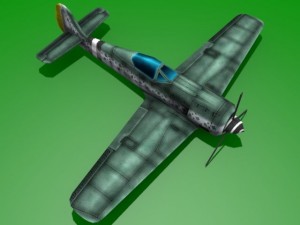 focke wulf fw 190 Modelo 3D