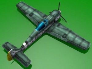focke wulf fw 190 Modelo 3D