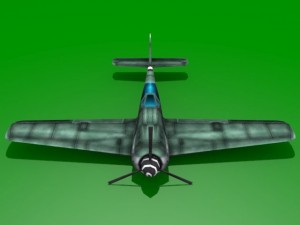 focke wulf fw 190 Modelo 3D