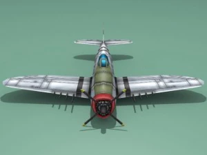 republic p47 thunderbolt 3D Model