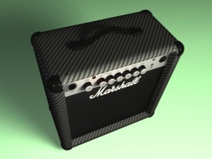 marshall mg15rcf amplifier Modelo 3D
