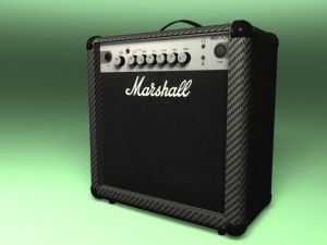 marshall mg15rcf amplifier Modelo 3D