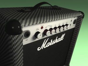marshall mg15rcf amplifier Modelo 3D