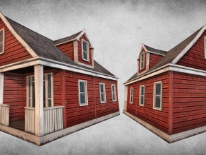 abandoned houses 01 3D Model