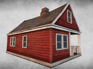 abandoned houses 01 3D Model