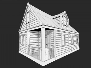 abandoned houses 01 3D Model