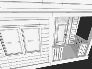 abandoned houses 01 3D Model