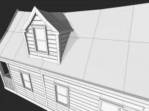 abandoned houses 01 3D Model