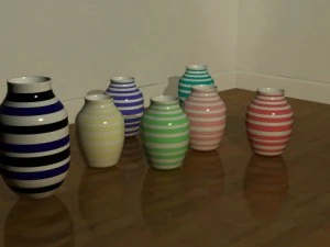 vases and bowls 3D Model