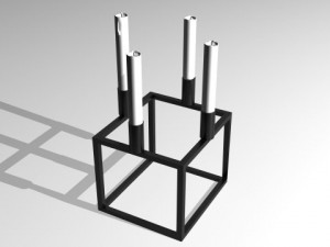 candlestick 3D Model