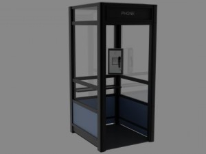 phonebooth 3D Model