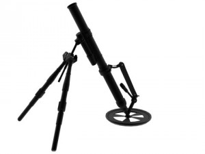mortar 3Dモデル