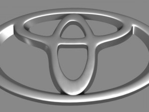 toyota logo 3D Model