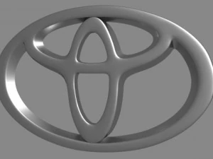toyota logo 3D Model