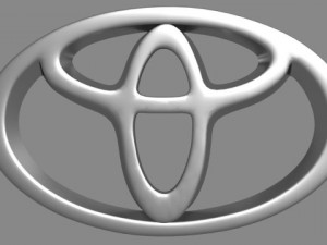 toyota logo 3D Модель