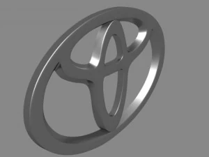 toyota logo 3D Model
