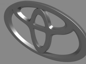 toyota logo 3D Модель