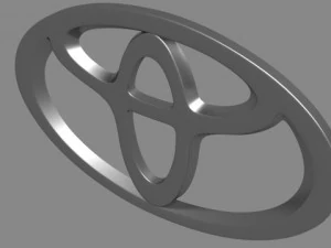 toyota logo 3D Model