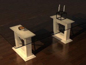 coffee table Modèle 3D