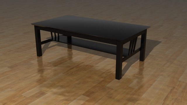coffee table Modelo 3D .c4d .max .obj .3ds .fbx .stl .blend 