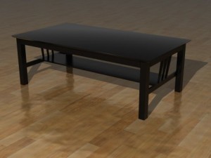 coffee table Modèle 3D