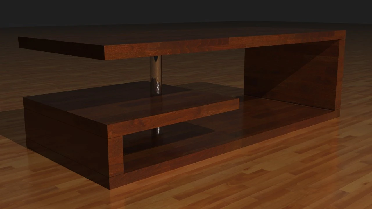 coffee table 3D Model .c4d .max .obj .3ds .fbx .stl .blend 