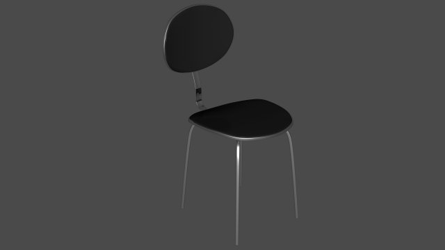 saloon chair 3D Model .c4d .max .obj .3ds .fbx .stl .blend