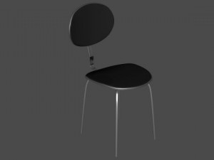 saloon chair 3D Модель