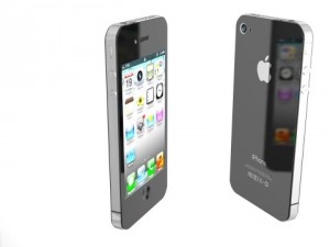iphone 4s black edition Modello 3D