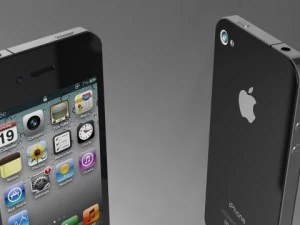 iphone 4s black edition 3D Model