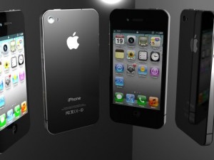 iphone 4s black edition Modello 3D