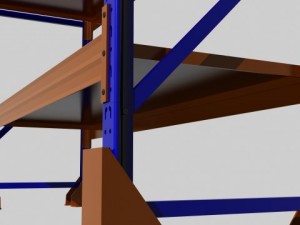stacking rack Modelo 3D