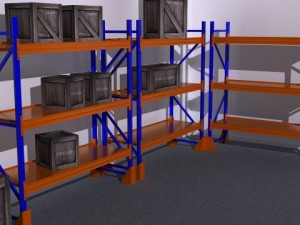 stacking rack Modelo 3D
