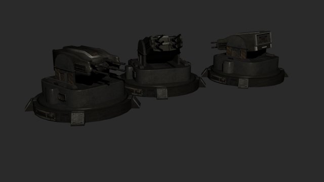 machine tower 3D-Modell .c4d .max .obj .3ds .fbx .stl .blend 