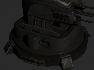 machine tower 3D-Modell
