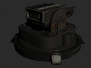 machine tower 3D-Modell