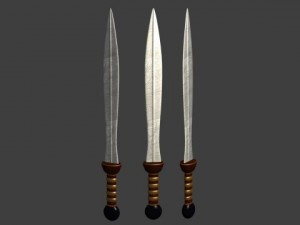 roman sword 3Dモデル